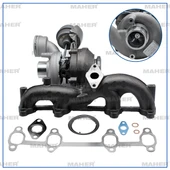 TURBO TRANSPORTER T5 2004-2009 AXB 1.9 TDİ 038253056M thumbnail 1