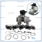 TURBO PASSAT / TİGUAN / Q3 / Q2 / KODİAQ / SUPERB 2015-2024 CRLB-CRBC-CYKB--CUVC-CUVE-DBGA-DBGB-DFGA-DEJA-DEJB 2.0 TDİ 04L253020M thumbnail 1