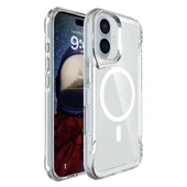 iPhone 16 Plus Kılıf M-safe Şarj Özellikli T-Max M-safe Kapak thumbnail 1