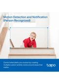 TP-Link Tapo C200  Akıllı Wi-Fi Güvenlik Kamerası Hareket Takibi  9m Gece Görüşü  Çift Yönlü Ses  Alarm  Bebek thumbnail 6