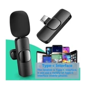 K9 Android Uyumlu Kablosuz Yaka Mikrofonu – Gürültü Engelleme, Uzun Menzil, Profesyonel Ses Kalitesi, Tak-Çalıştır Kullanım thumbnail 3