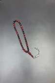 Siyah Kırmızı Ateş Kehribar Tespih thumbnail 3