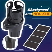 2’si 1 Arada Ayarlanabilir Araç Bardak Tutucu, Genişleyebilir Üst Kısım 3”-6.2”, Şişe Adaptörü, Araba Organizatörü, Daya - 11