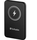 Verbatim MCP-10BK Siyah 10000 mAh Hızlı Şarj Kablosuz Powerbank - 1