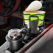 2’si 1 Arada Ayarlanabilir Araç Bardak Tutucu, Genişleyebilir Üst Kısım 3”-6.2”, Şişe Adaptörü, Araba Organizatörü, Daya - 7