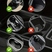 2’si 1 Arada Ayarlanabilir Araç Bardak Tutucu, Genişleyebilir Üst Kısım 3”-6.2”, Şişe Adaptörü, Araba Organizatörü, Daya - 9