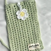 Pofuduk Hanmade Telefon Çantası PPB5 Açık Yeşil thumbnail 4