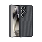 Samsung S25 Ultra Kılıf M-safe Şarj Özellikli Karbon Fiber Tasarımlı Elnino Kapak thumbnail 1