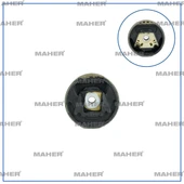 TAKOZ TRAVERS GOLF5 / GOLF6 / JETTA / PASSAT / CADDY / A3 / LEON / OCTAVİA 2004 ÖN ÜST 1K0199868Q (2 ADET) thumbnail 1