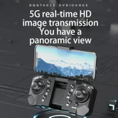 Ozmik S5 Pro Gençler ve Yetişkinler İçin Çift Kameralı Uzaktan Yüksek Çözünürlüklü Hd Drone thumbnail 8