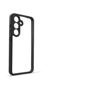 Samsung S24 Kılıf Kamera Korumalı Şeffaf Arka Yüzey New Roll Kapak thumbnail 6