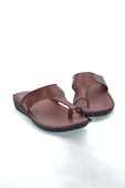 Kadın Bordo Anatomik Parmak Arası Günlük Terlik - 4