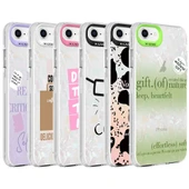 iPhone SE 2022 Kılıf Mermer Desenli Marbello Kapak thumbnail 2