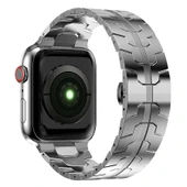​​​Watch Ultra 49mm Kordon Uyumlu-63 Metal Strap Kayış thumbnail 5