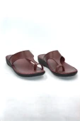 Kadın Bordo Anatomik Parmak Arası Günlük Terlik - 3
