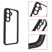 Samsung S24 Kılıf Kamera Korumalı Şeffaf Arka Yüzey New Roll Kapak thumbnail 10