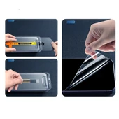 iPhone 13 2.5D Oliv Privacy Temperli Cam Ekran Koruyucu + Kolay Uygulama Aparatı thumbnail 4