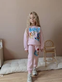 KIZ ÇOCUK BLUEY MODELLİ 3 İPLİK ŞARDONLU EŞOFMAN TAKIMI thumbnail 1