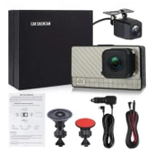 Ozmik 4k Cardshcam 170 Derece Geniş Açı 3 İnç IPS Araç Kamerası WiFi/Gece Görüşü/G-Sensör Ön/Arka - 2