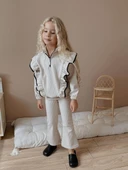 KIZ ÇOCUK YAKA FERMUARLI FİTİLLİ İSPANYOL PAÇA TAKIM thumbnail 1