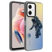 Xiaomi Redmi Note 12 4G Kılıf Desenli Dragon Sert Kapak thumbnail 1