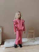 KIZ ÇOCUK YAKA FERMUARLI FİTİLLİ İSPANYOL PAÇA TAKIM thumbnail 3