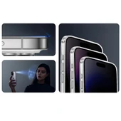 iPhone 13 2.5D Oliv Privacy Temperli Cam Ekran Koruyucu + Kolay Uygulama Aparatı thumbnail 5