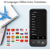 Z16 150 Çevrimiçi Çeviri 20 Çevrimdışı Metin Ses Fotoğraf Çevirisi, Her Dil İçin Yapay Zeka Çevirme thumbnail 3