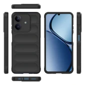 Realme C63 Kılıf Esnek TPU Oyuklu Arka Yüzey Tasarımlı Etnik Silikon Kapak thumbnail 2