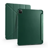 iPad Pro 12.9 2022 M2 Kılıf Tri Folding Kalem Bölmeli Standlı Kılıf thumbnail 1