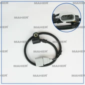 SENSÖR EKSANTRİK DEVİR POLO / TRANSPORTER T5 / GOLF4 / BORA / CRAFTER / CADDY 2001 AMF-BNM-BNV-BKC-BJK-BJM-AXB-BJB 1.4 TDİ-1.9 TDİ-2.5 TDİ 03G957147B thumbnail 1