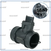 SENSÖR HAVA AKIŞ ASTRA G / ASTRA H / CORSA C 2004-2007 Z10XEP-Z12XEP-Z14XEP 5 PİN OVAL SOKET 836644 836640 thumbnail 1