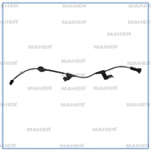 SENSÖR ABS ELANTRA 2016-2020 ARKA SOL 91920 F2000 thumbnail 1