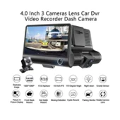 Ozmik 1080p Araç Içi 3 Kameralı Gece Görüşlü, G-sensör, Geri Görüş Kameralı Araç Kamerası thumbnail 5