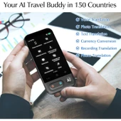 Z16 150 Çevrimiçi Çeviri 20 Çevrimdışı Metin Ses Fotoğraf Çevirisi, Her Dil İçin Yapay Zeka Çevirme thumbnail 8