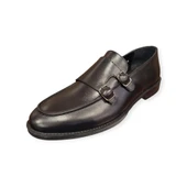 JAMES FRANCO M371 ÇİFT TOKALI LOAFER DERİ ERKEK AYAKKABI thumbnail 1