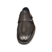 JAMES FRANCO M371 ÇİFT TOKALI LOAFER DERİ ERKEK AYAKKABI thumbnail 3