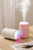 NACTUMU 300 ml Ultrasonik USB Rengarenk LED Işıklı Hava Nemlendirici Buhar Makinesi ve Aroma Difüzörü - 2