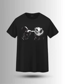 DEVISSO TRADERS Bear & Bull Fight - Traders, Borsaci Kadın Siyah T-Shirt - 3
