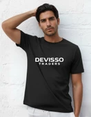 DEVISSO TRADERS DEVISSO Traders - Traders, Borsaci Erkek Siyah T-Shirt - 1