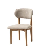 Rüya Sabit Masa Ahşap Ayak 4 Adet Ahşap Nergis Sandalye 1 Ahşap Bench - 2