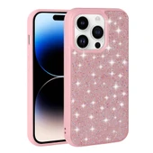 iPhone 14 Pro Max Kılıf Parlak Taşlı Tasarım Pırlanta Kapak thumbnail 1