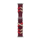 Watch 42mm Uyumlu-97 Sarmal Örgü Tasarımlı Kordon thumbnail 3