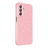 Samsung A26 Kılıf Kamera Korumalı Simli Lüks Koton Kapak thumbnail 2