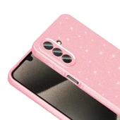 Samsung A26 Kılıf Kamera Korumalı Simli Lüks Koton Kapak thumbnail 3