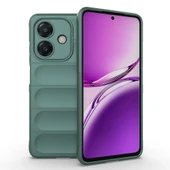 Oppo A3 Kılıf Esnek TPU Oyuklu Arka Yüzey Tasarımlı Etnik Silikon Kapak thumbnail 1