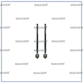 ROTKOLU LANCER 2009 / OUTLANDER 2003 / ASX 2010 / PEUGEOT 4007 2007 4422A012 (2 ADET) thumbnail 1