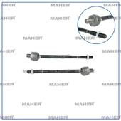 ROTKOLU MERIVA B 2010 ROT BAŞI TARAFI DISI 18101.5MM 93196777 (2 ADET) thumbnail 1
