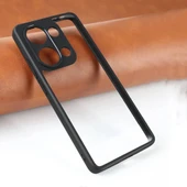 Xiaomi Redmi Note 13 Pro 4G Kılıf Kamera Korumalı Şeffaf Arka Yüzey New Roll Kapak thumbnail 8