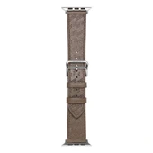 ​​​Watch Ultra 49mm Uyumlu-76 PU Deri Kordon Strap Kayış thumbnail 4